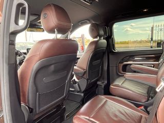 Asientos  cuero Mampa Mercedes W447 Marrón Cuero