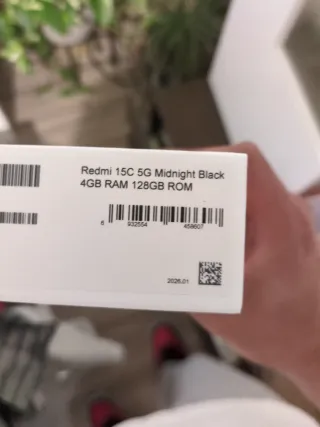 Xiaomi Redmi 15C 5G 128GB NUEVO