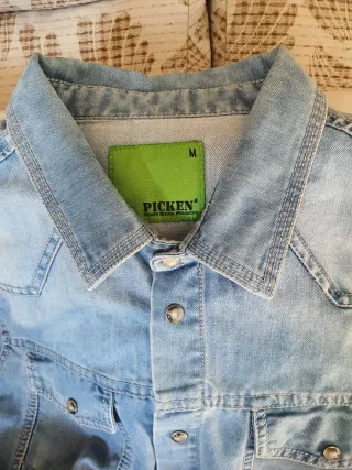 Camisa vaquera azul picken