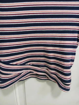 Pull and Bear S Camiseta Rayas Manga Larga