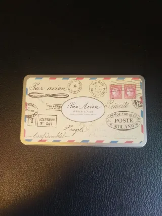 Caja de tampones Por Avion