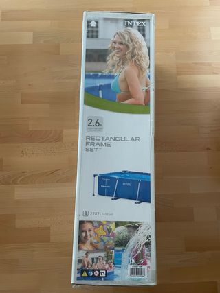 Piscina Rectangular Intex 2.6m