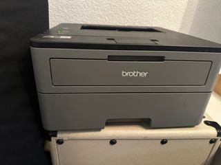 Impresora Brother Negra y Gris