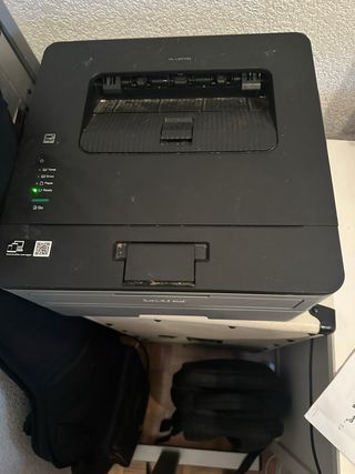 Impresora Brother Negra y Gris