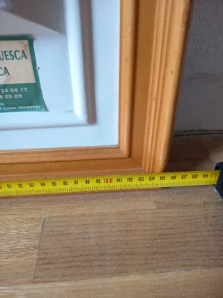 Cuadro Mapa Relieve Pirineo Occidental