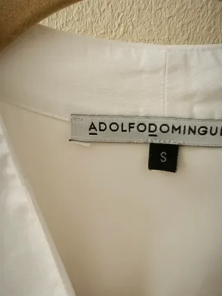Blusa Adolfo Dominguez Blanca Talla M
