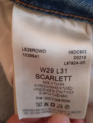 Pantalón vaquero Lee Talla 29