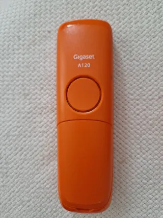 Teléfono fijo Gigaset naranja