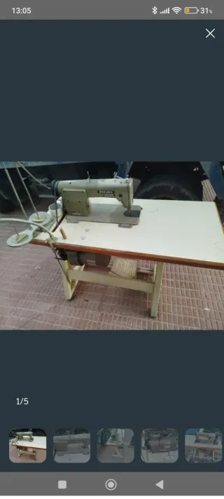 Máquina de coser industrial Yakumo