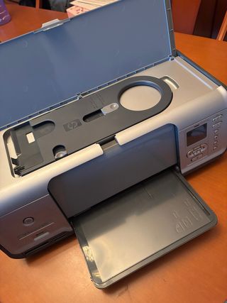 Impresora HP Plata y Gris