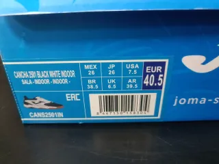 Zapatillas Fútbol Sala Joma Cancha 40.5