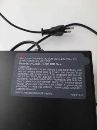 Reproductor Blu-ray Samsung