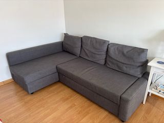 Sofá Cama Gris Friheten Ikea