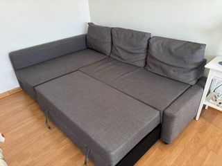 Sofá Cama Gris Friheten Ikea