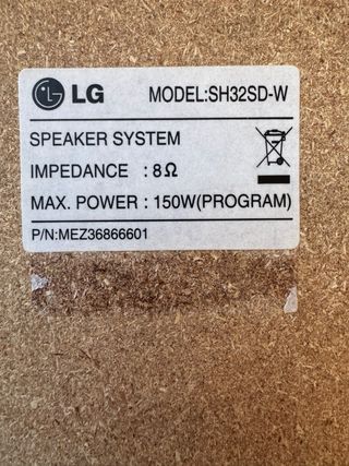 Altavoces LG 5.1 Home Cinema