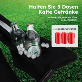 2 Sillas Camping Plegables HIGH POINT SPORTS