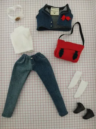 Set vestiti jeans per Barbie