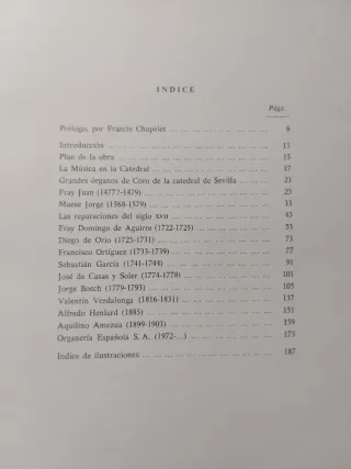 Historia Grandes Órganos de Coro Catedral Sevilla