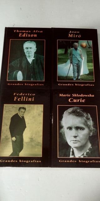 Grandes biografías 15 Libros