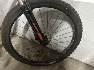 Bicicleta 29 Negra y Roja