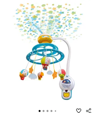 Móvil Cuna Proyector Estrellas