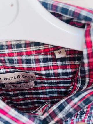 Camicia uomo quadri mezze maniche