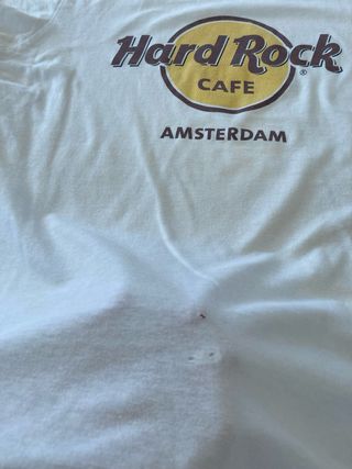 Camiseta Hard Rock Cafe Amsterdam Talla XS