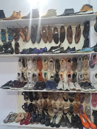 Zapatos variados