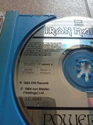 Iron Maiden - Powerslave - CD 1984