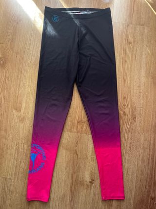 Mallas Gimnasia Rítmica Degradado Rosa/Morado