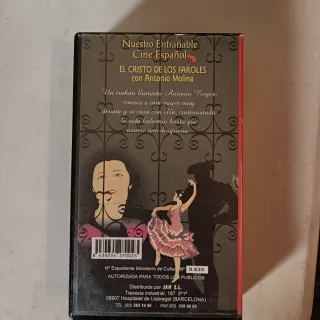Película VHS El Cristo de los Faroles