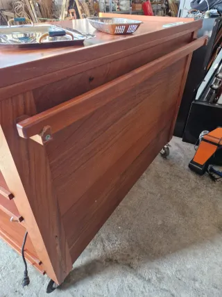 Mueble aparador camarera en madera tropical