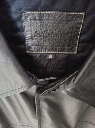 Chaqueta de cuero hombre