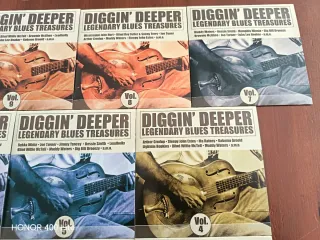 Caja 10 CDs Diggin' Deeper Blues