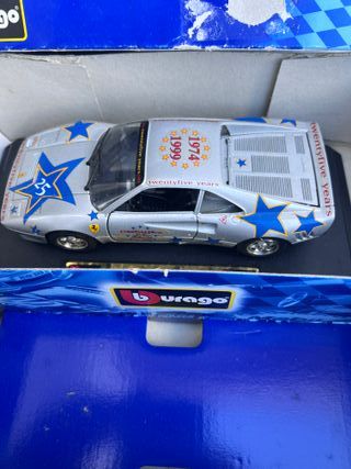FERRARI GTO( 1984 ) 1/24 BURAGO , CON CAJA ANTIGUA