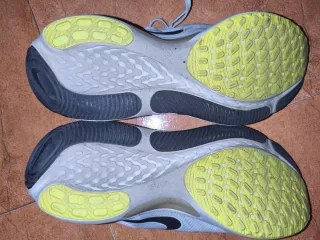 Nike React Zapatillas Hombre/Mujer Gris/Verde