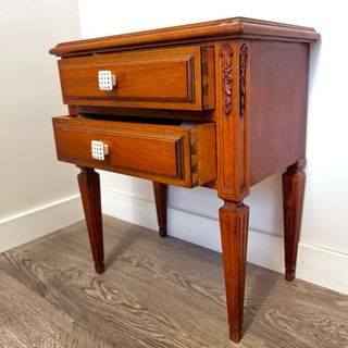 Mesita auxiliar vintage madera