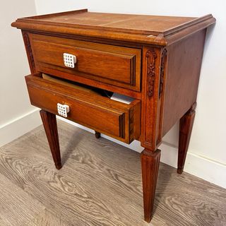 Mesita auxiliar vintage madera