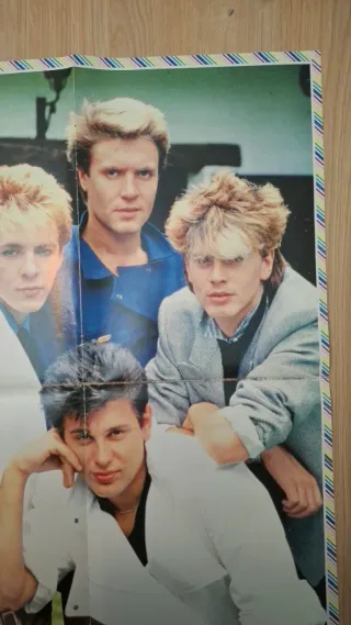 Póster Super Pop Duran-Duran
