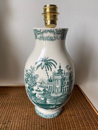 Lámpara La Cartuja de Sevilla, verde