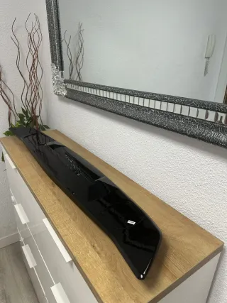 Alerón negro brillante para coche Universal