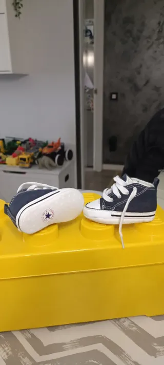Bambas bebé Converse azul