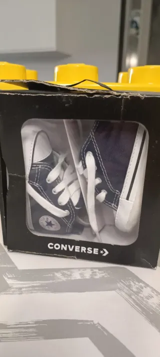 Bambas bebé Converse azul