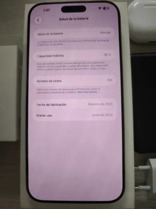 iPhone 16 Pro Max 256GB Plata