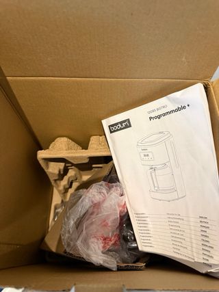 Cafetera BODUM Bistro Programmable + 1kg + IKEA