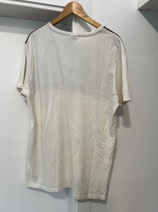 Camiseta Kaotiko Blanca Estampada Talla XL