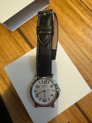 Reloj PGZ by Pertegaz Clásico Piel Negro