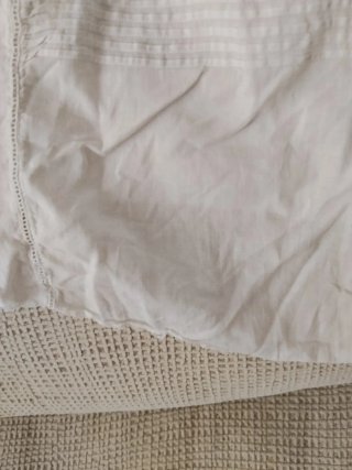 2 camisas/top antiguas hechas a mano