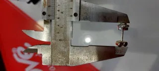 Pendiente Oro Blanco con diamante De 0.15Ct