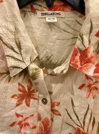 Camisa Billabong Estampada Talle M
